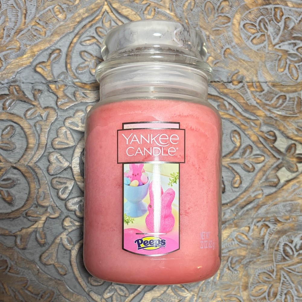 Yankee Candle Pink Peeps Large Jar Candle